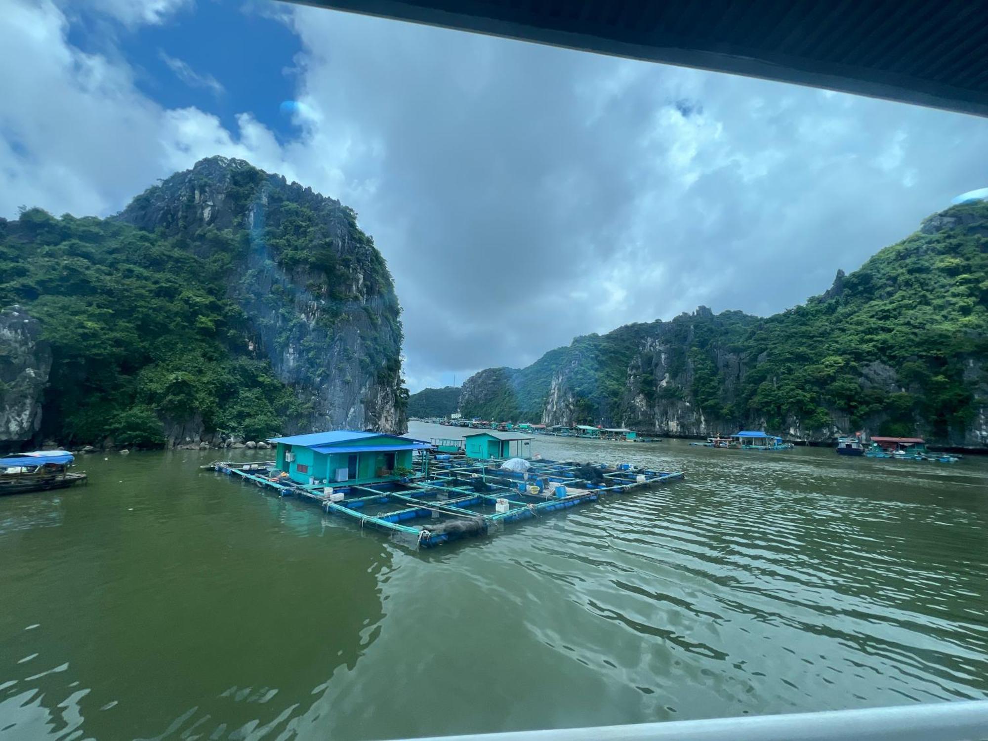 Mb Central Hotel Cat Ba Island Esterno foto